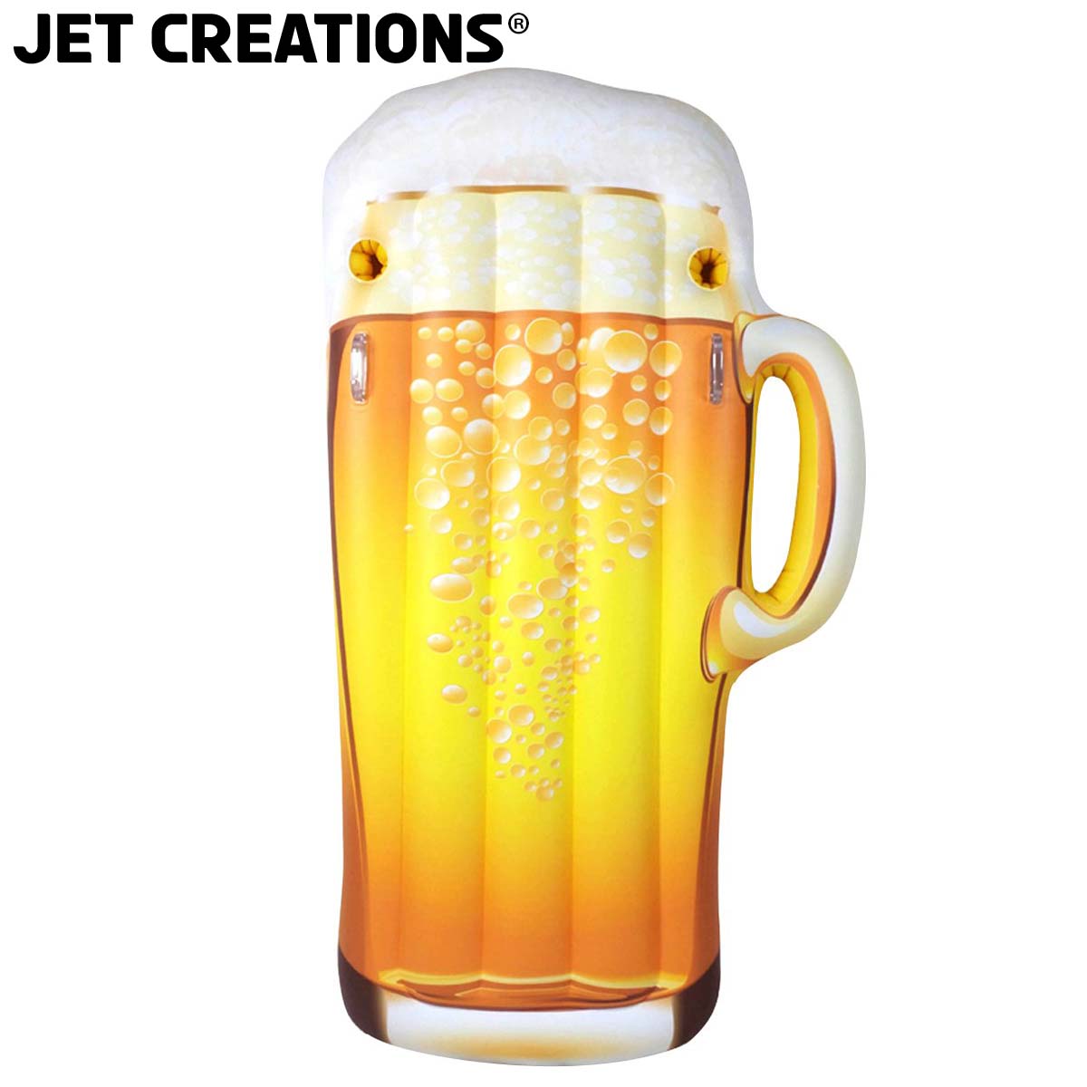 POOLCANDY 72 in. x 52 in. Inflatable Giant Beer Mug Pool Float