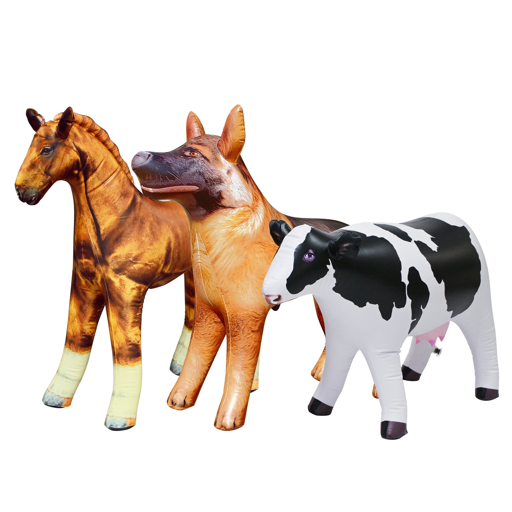 JC-FARM01 Cow, Horse, Shepherd