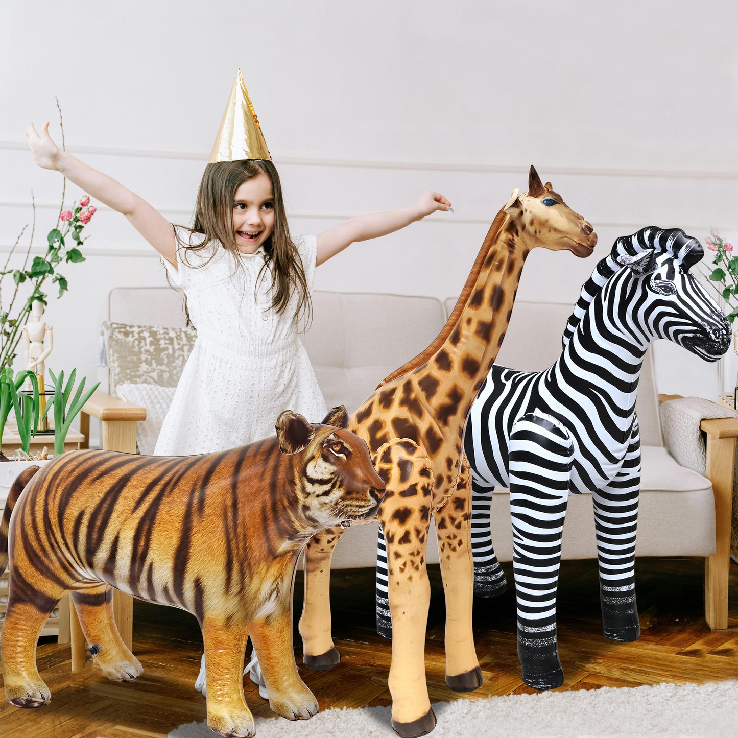 JC-GZT - Giraffe, Zebra, Tiger - decor