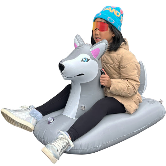 ⛄Aurora Husky Snow Sled/Tube, 38 INCH LONG [FUN-HUSKY38W]⛄