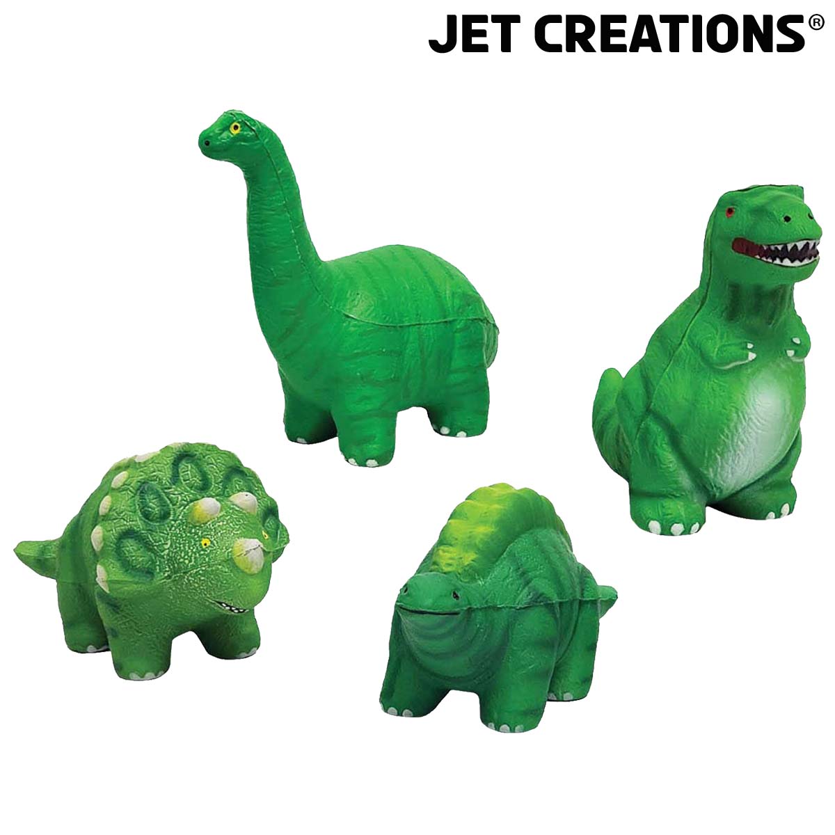 7-pk Dinosaur Party Bundle Include Inflatable Trex Triceratops