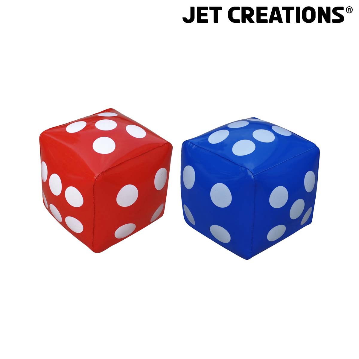 Inflatable Jumbo Dice Pack of 2, 12 inches inflated [FUN-DICE2] – Jet ...