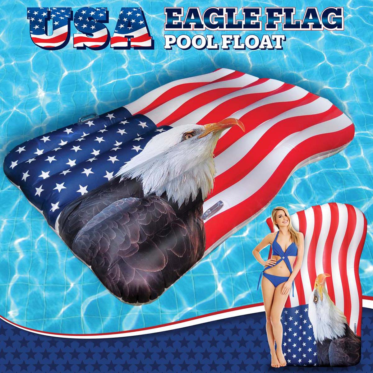 American eagle sales pool float